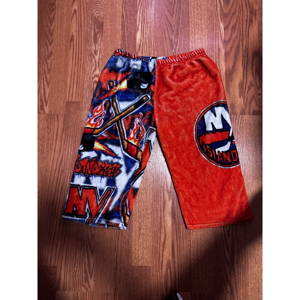 Blue comic print Boys Swim Trunks